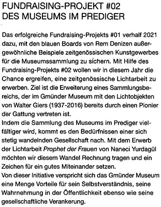 Fundraising Schwäbisch Gmünd