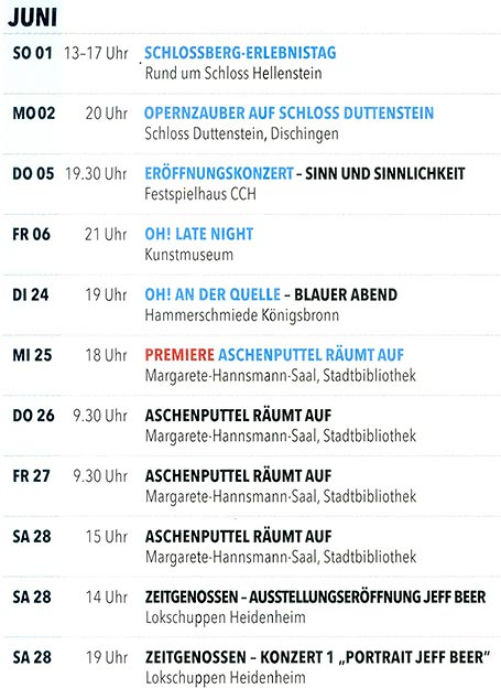 Heidenheimer Opernfestspiele 2025